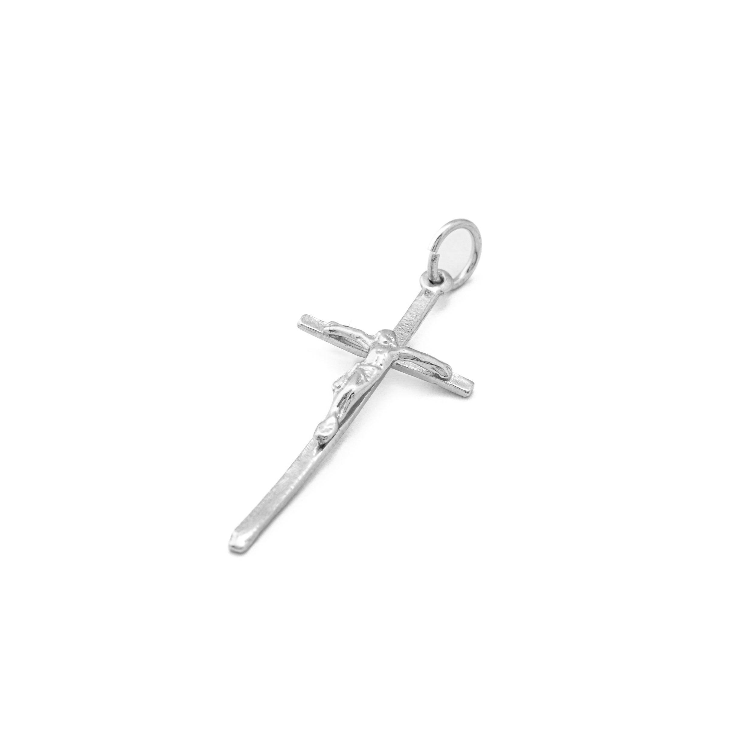 925 Silver Cross with Christ