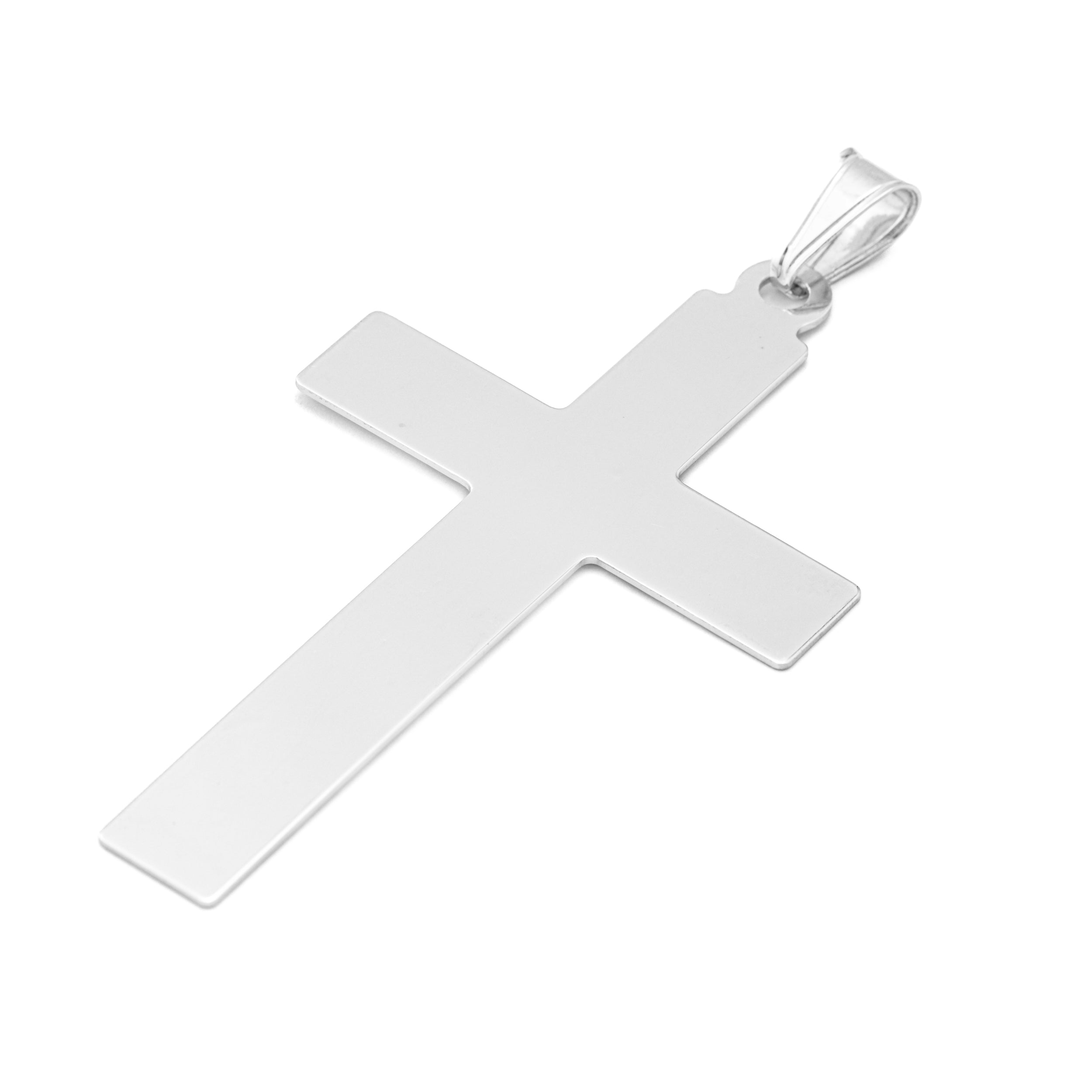 Flat Cross 925 Silver