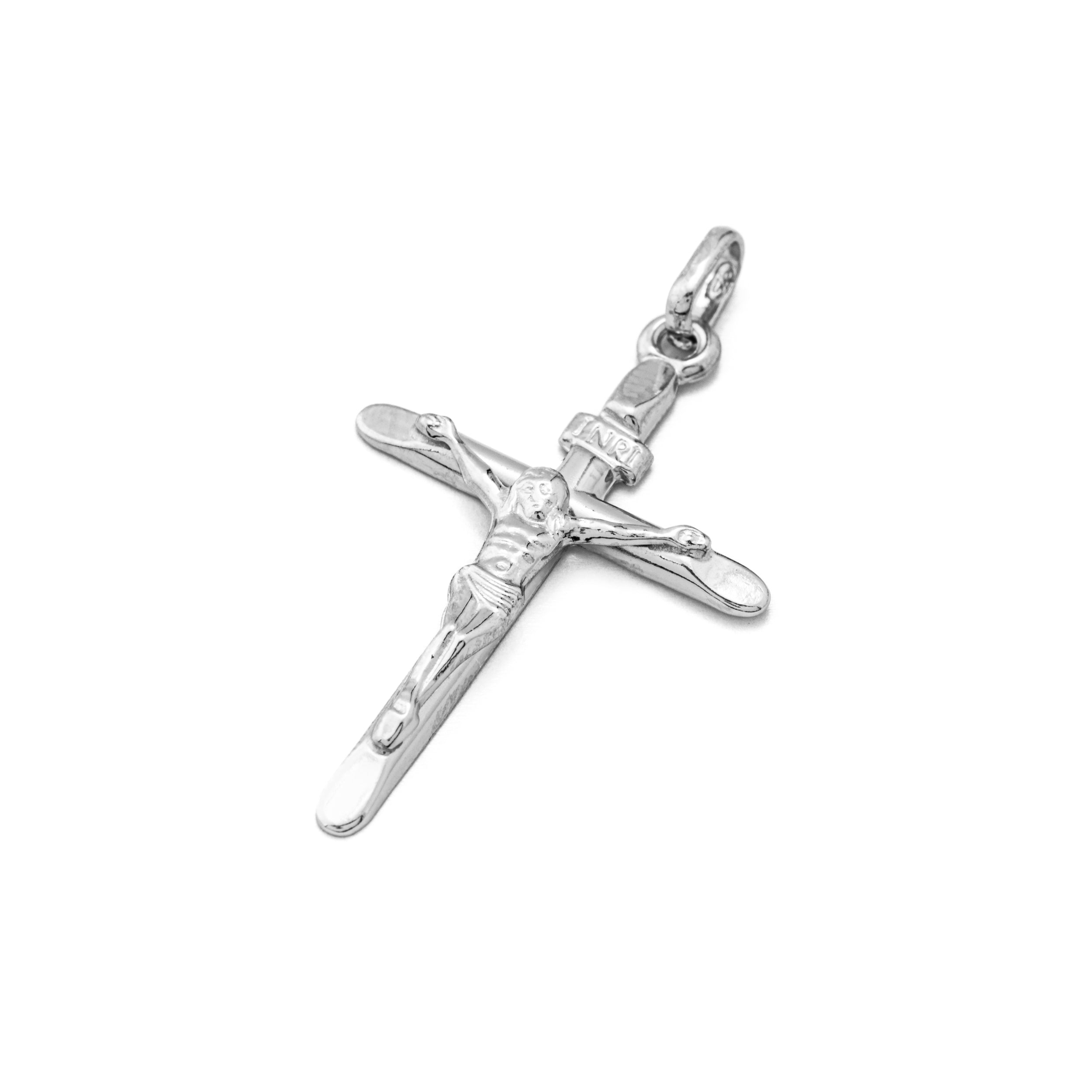 925 Silver Cross with Christ