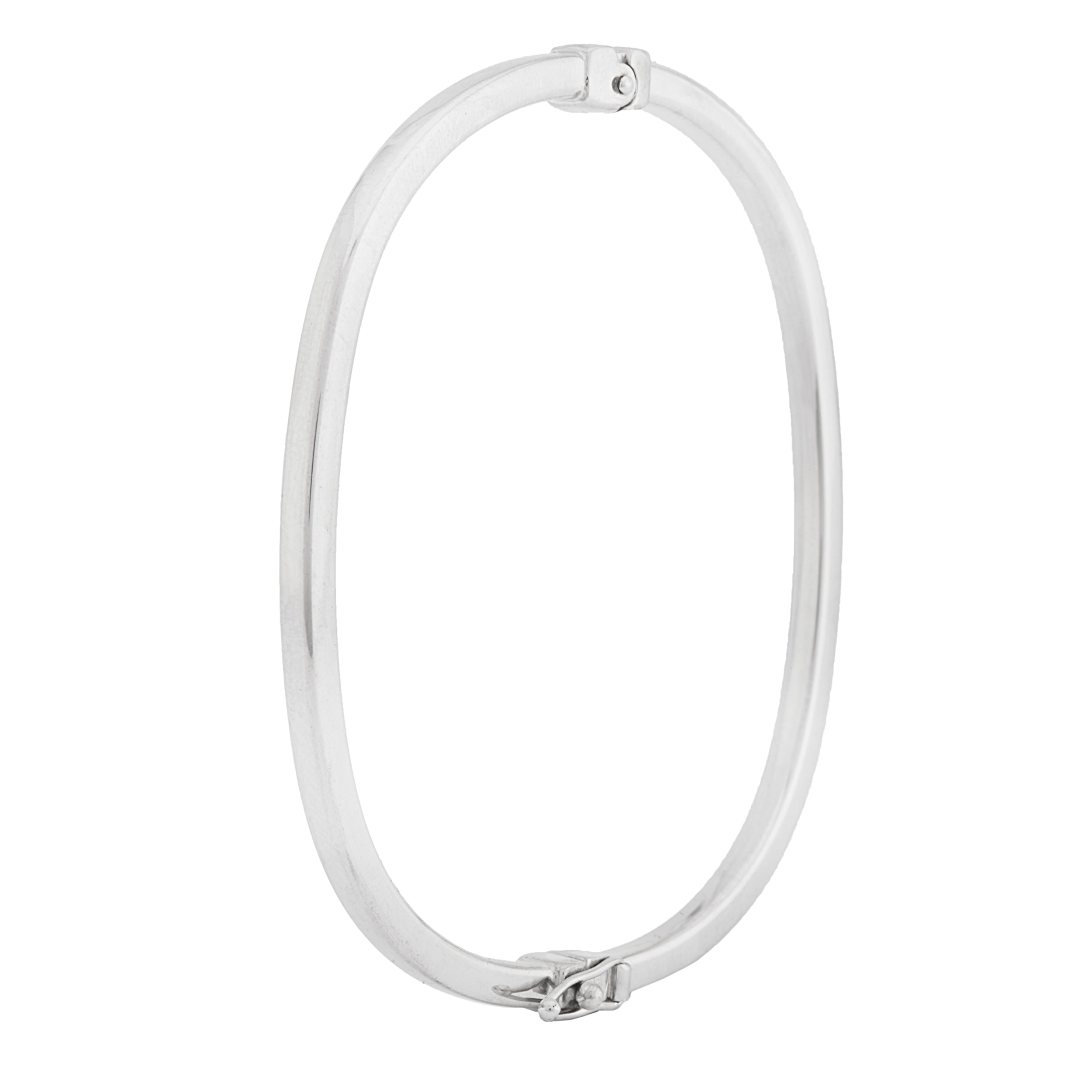 Bracciale argento 925 rigido ovale