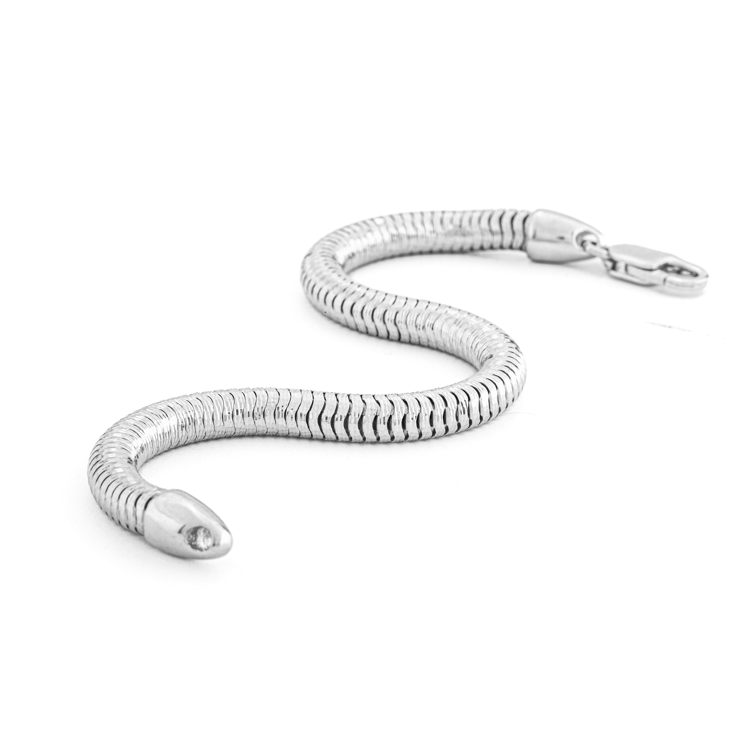 Snake 925 silver bracelet.