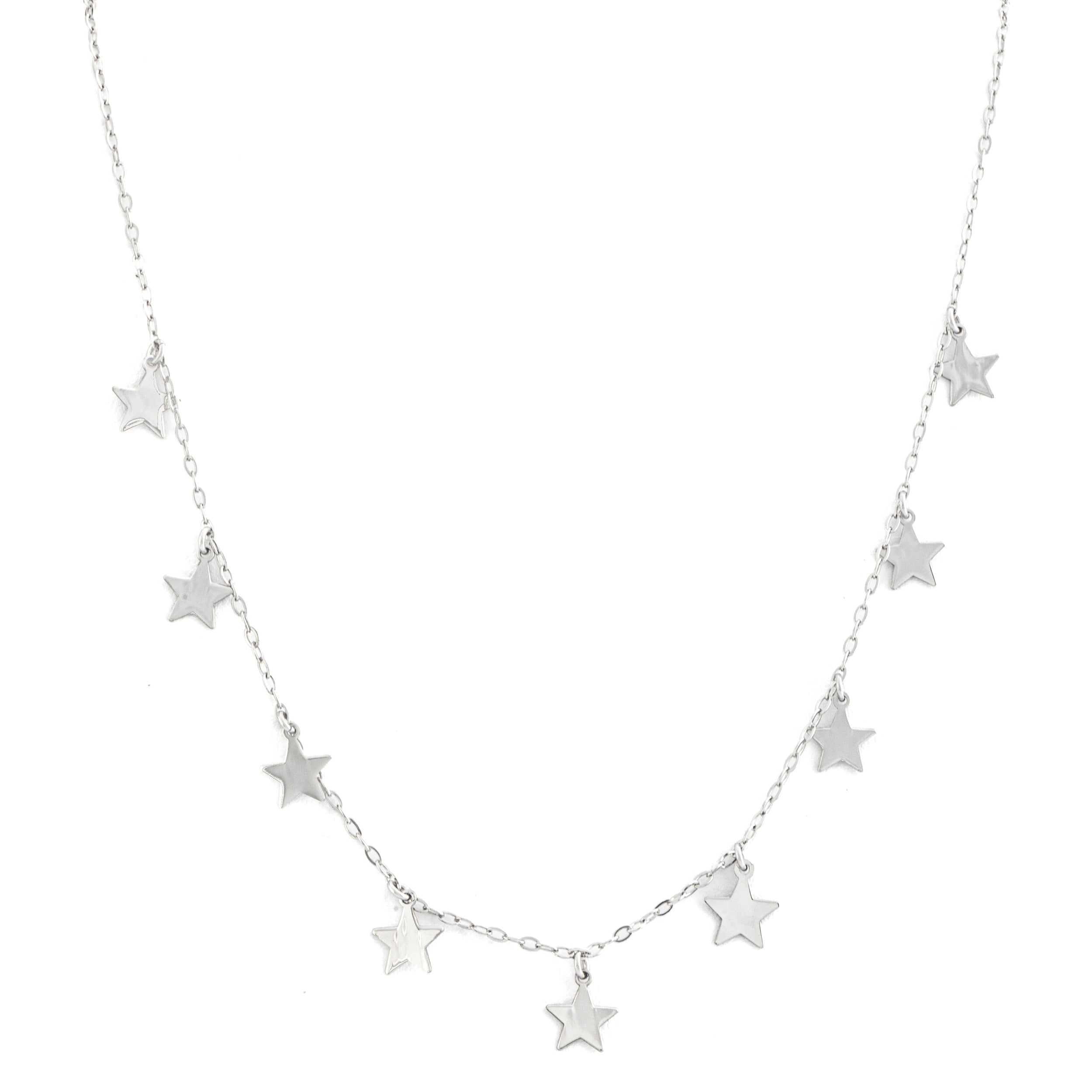 Collana Argento 925 con Stelle